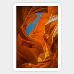 Shaped by Nature, Lower Antelope Canyon Sticker